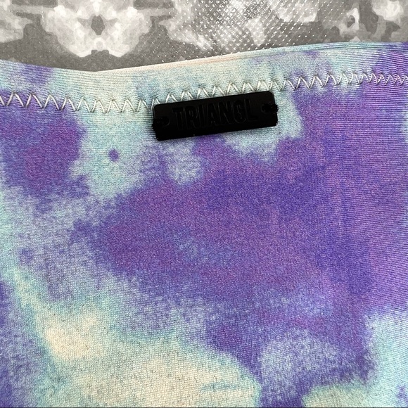 TRIANGL Luna Tie Dye Cheeky Bikini Bottom XXS - Picture 4 of 9